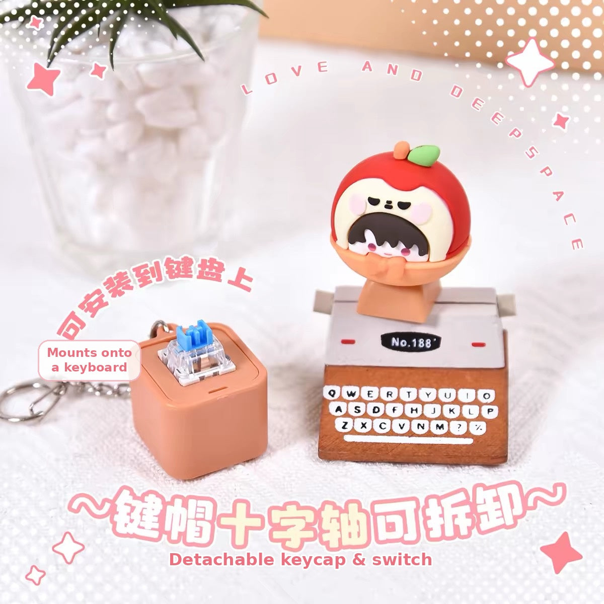 Love and Deepspace Character Voice Keycap – Choose Your Love Interests