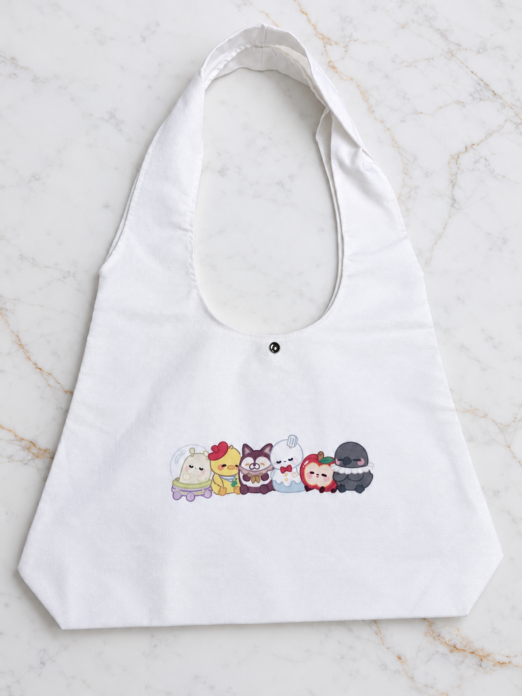 Love and Deepspace Love and Deepspace Character Canvas Shoulder Tote Bag
