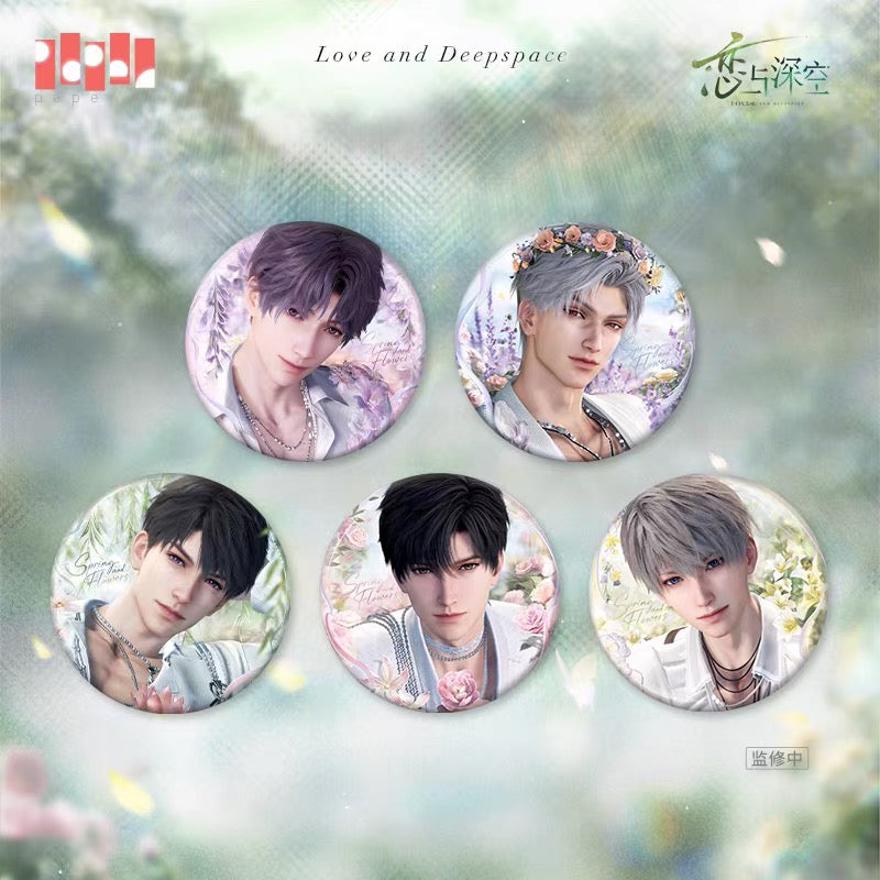 Love and Deepspace Yours In Bloom Series Metal Pin