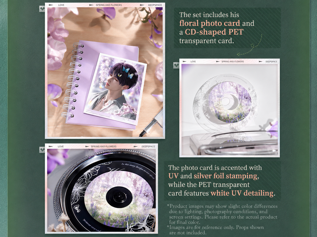 Love and Deepspace Yours In Bloom Series Flower Brochure