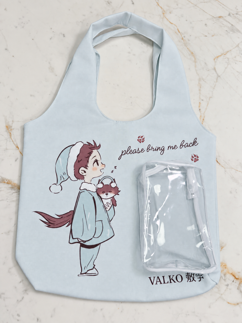 Love and Deepspace Character Ita Bag – Clear Display Tote – Choose Your Love Interest