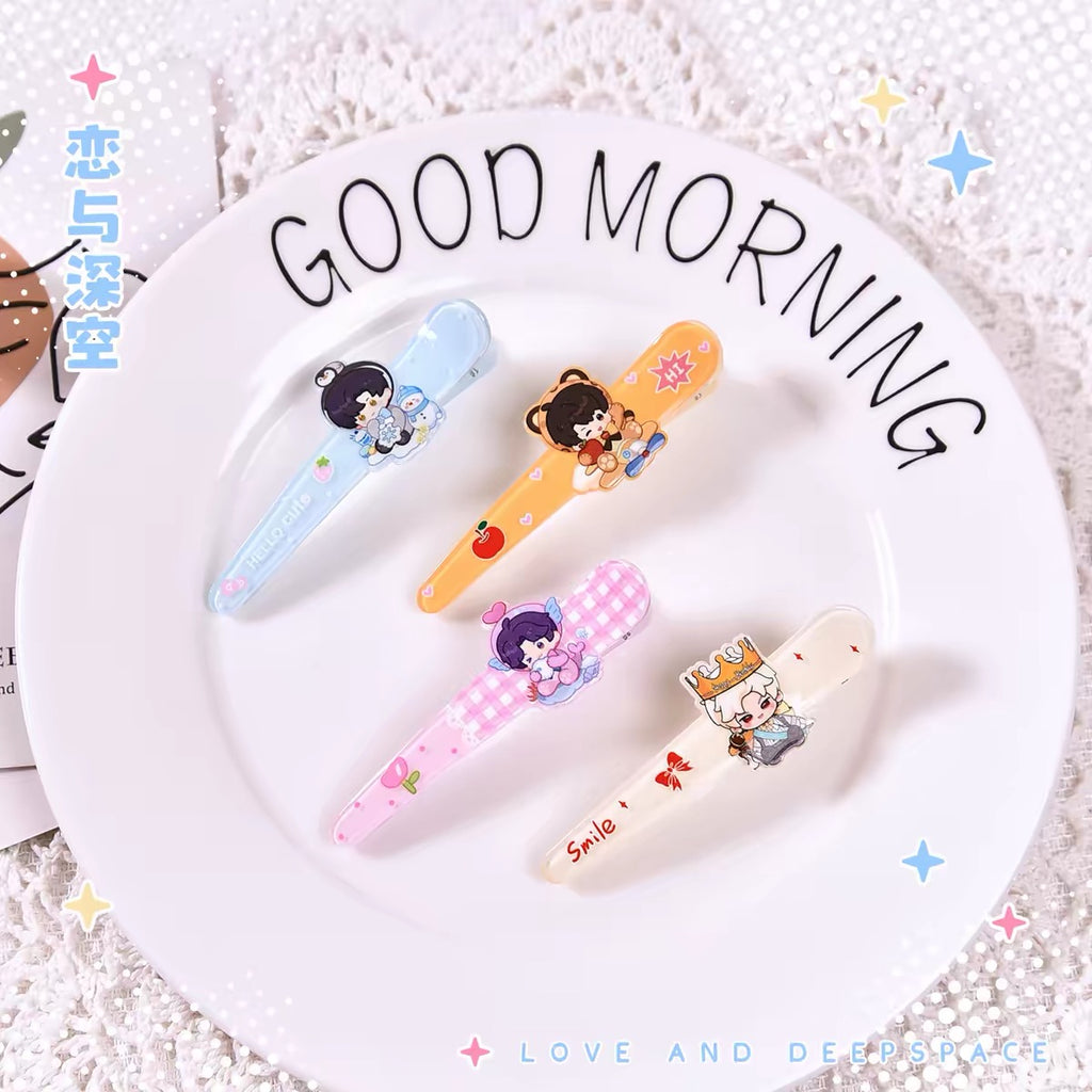 Love and Deepspace Character Duckbill Hair Clip – Choose Your Love Interests